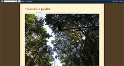 Desktop Screenshot of calandolapiedra.com